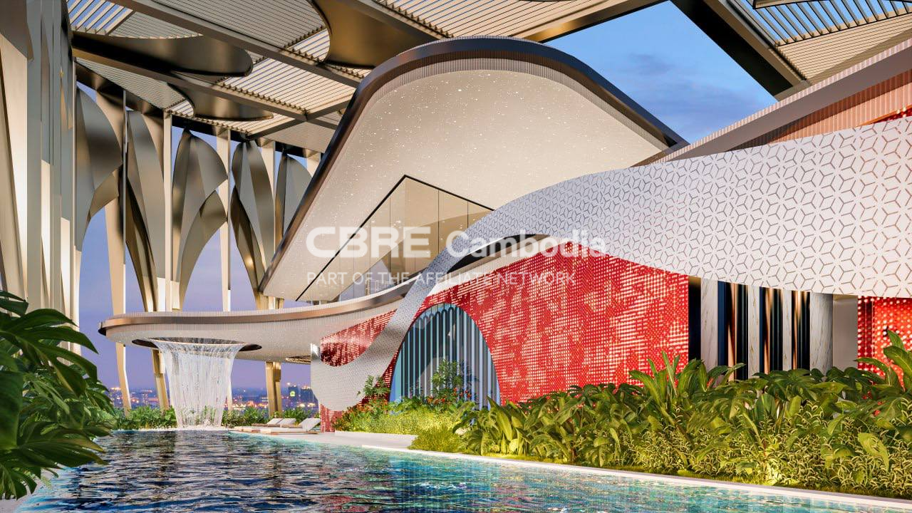 2 Bedroom Duplex ( Type U ) For Sale – Time Square 7 | Toul Kork | Phnom Penh